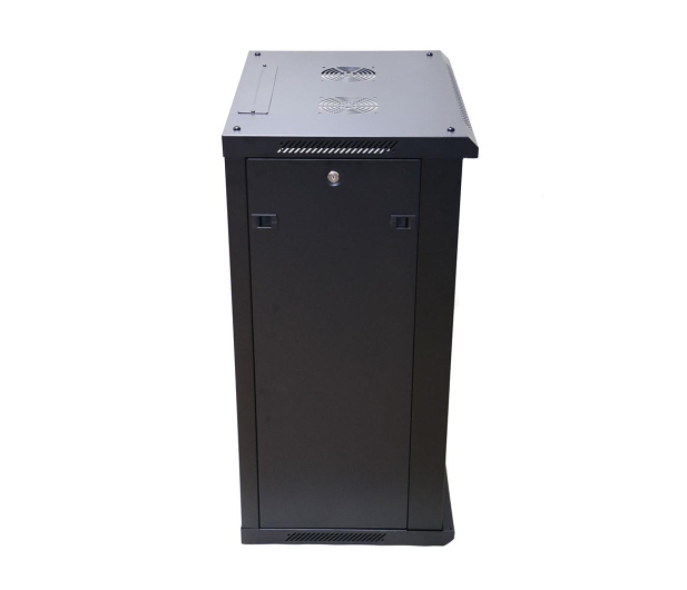 ExtraLink  Wisząca 19" 18U 600x600mm jednosekcyjna (czarna) - 1323203 - zdjęcie 2